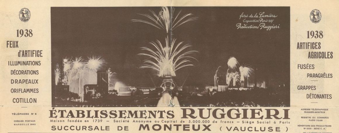 photo de Feux_dartifice_Ruggieri_1938